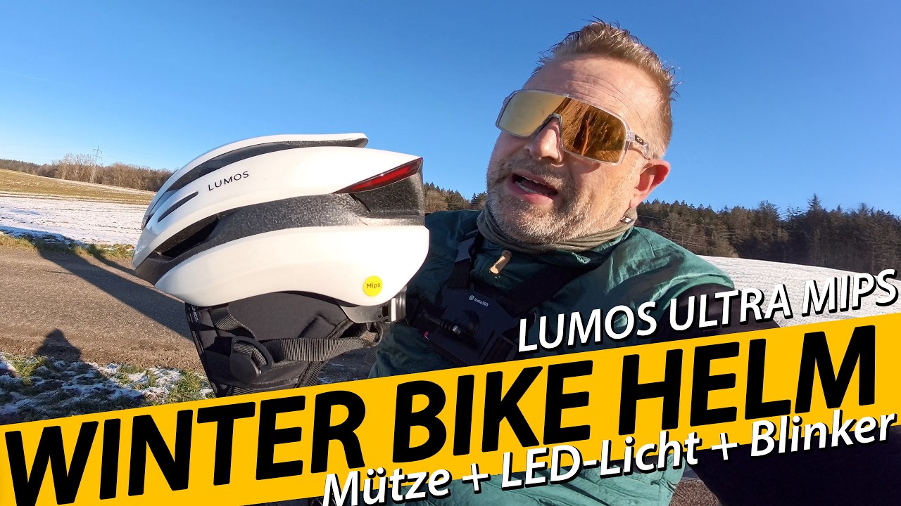 Mein Winter-Helm: Lumos Ultra MIPS | LED SMART-HELM | Blinker & Bremslicht 🚴💡 | Sicher & Warm