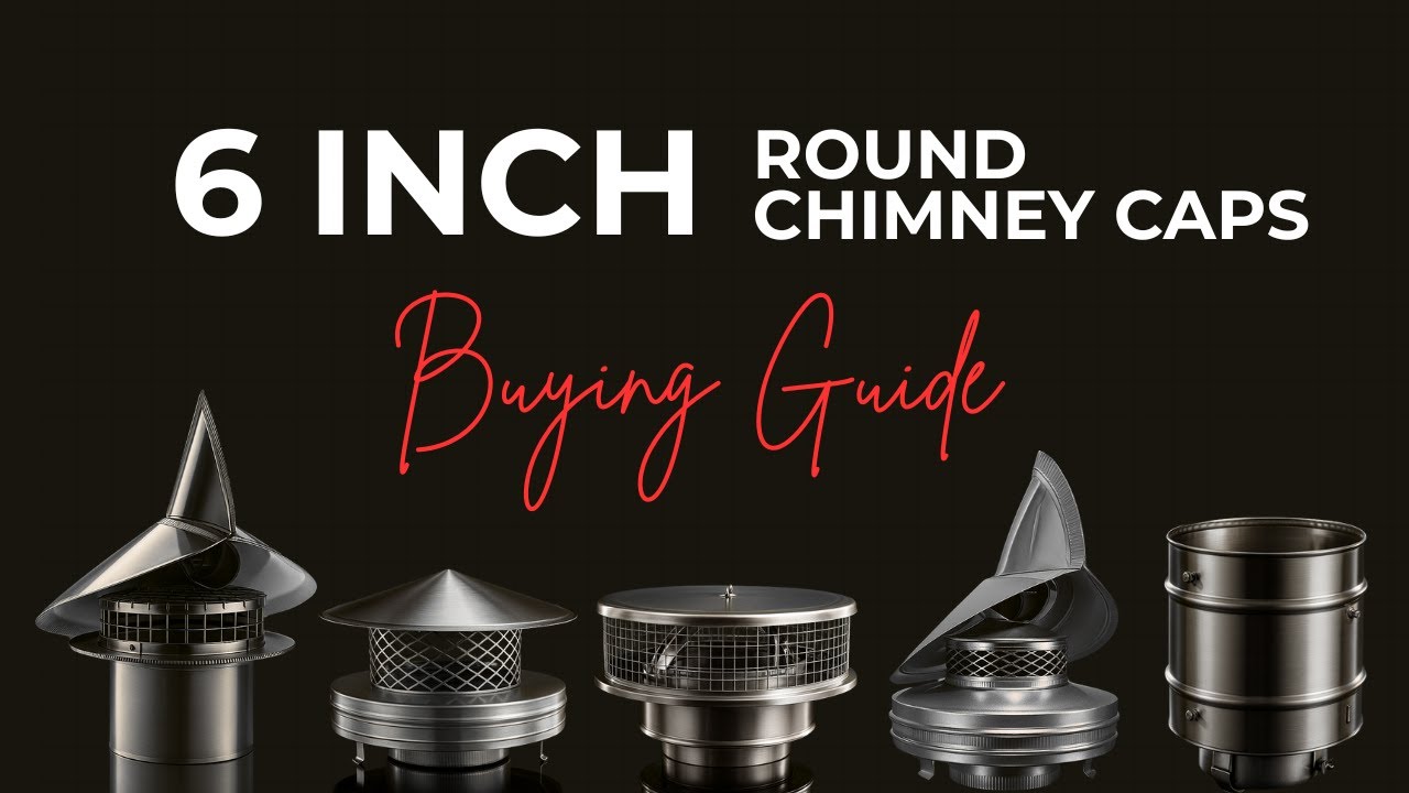 6 Inch Round Chimney Caps Explained: Standard, Wind-Directional & Air-Cooled Options