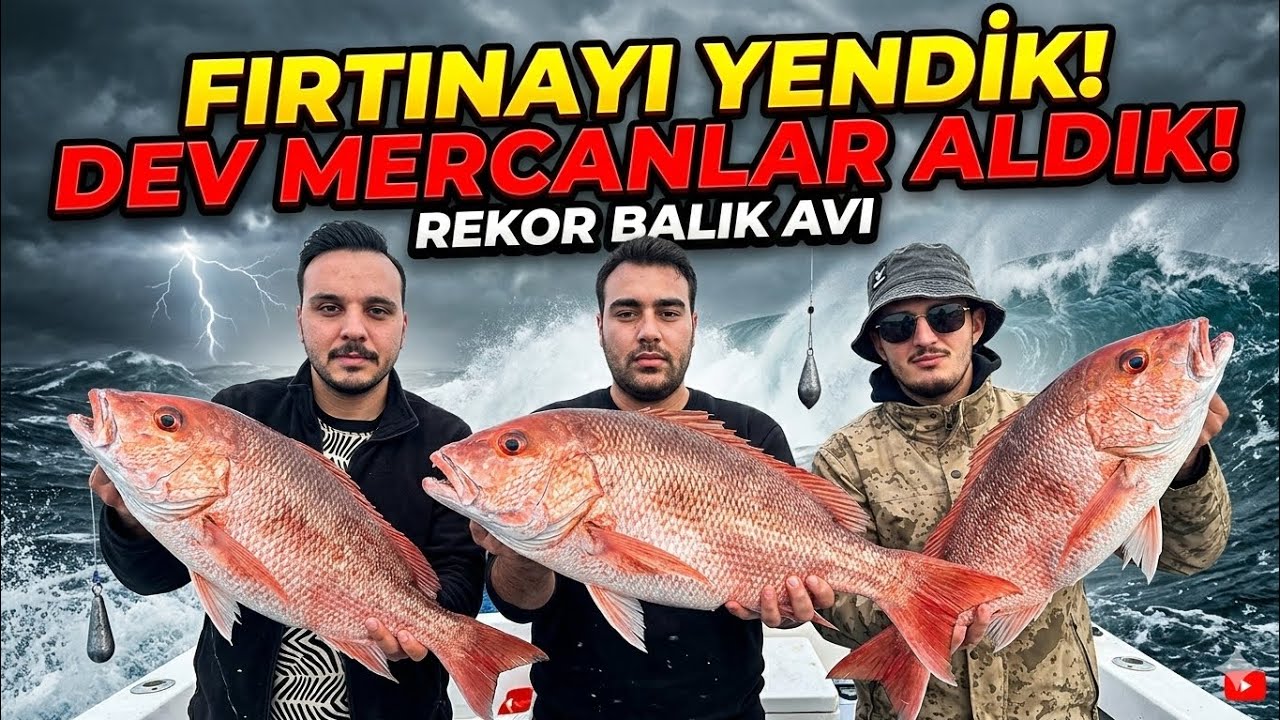 ILDIR’DA FIRTINAYA RAĞMEN EFSANE BALIKLAR! 🌊🎣 Tekneyle Zor Ama Bereketli Gün #fishing #balık #fnp 