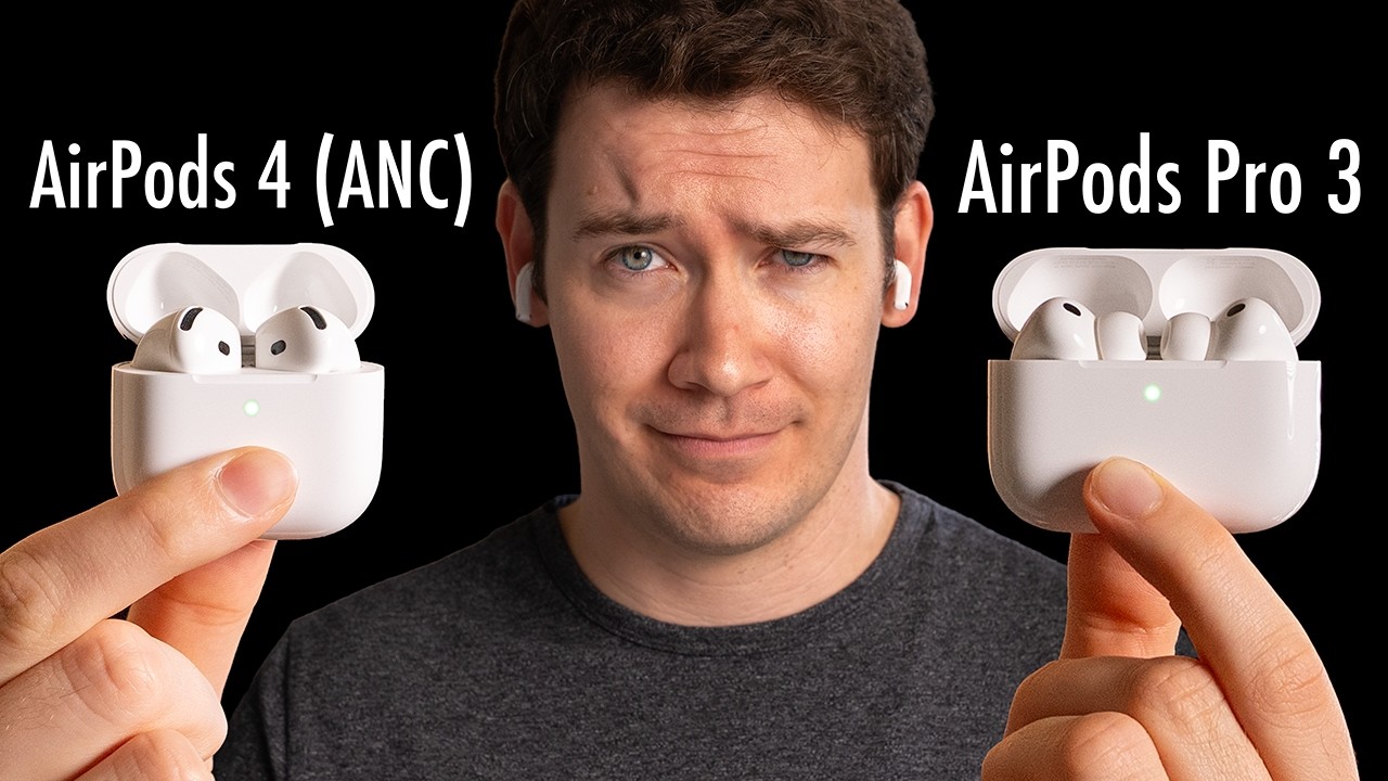 AirPods Pro 3 или AirPods 4 (ANC) — какие наушники лучше купить?
