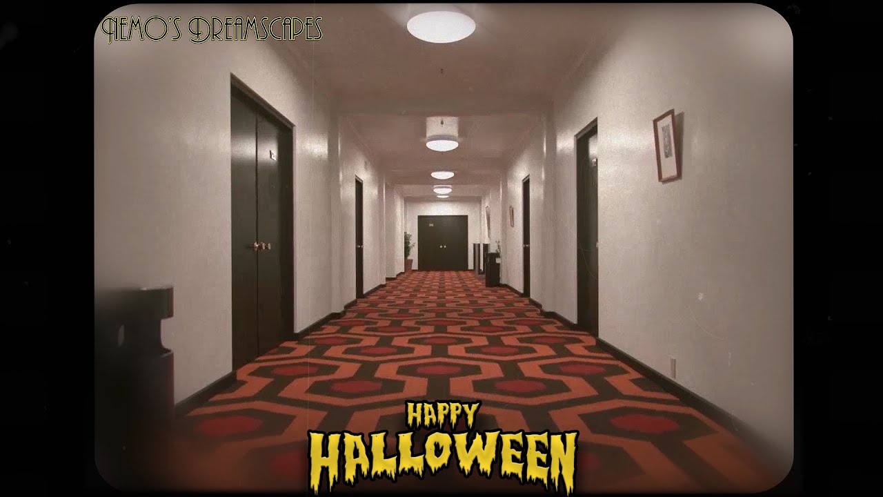 It's Halloween and you're alone in the Overlook Hotel (vintage oldies music, Shining ambience) ASMR