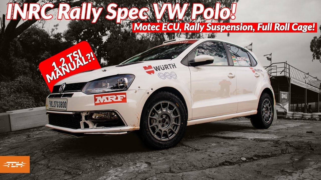 Rally Spec INRC VW Polo with 1.2 TSI Manual! (MoTec ECU, Reiger Suspension, FIA Certified Roll Cage)