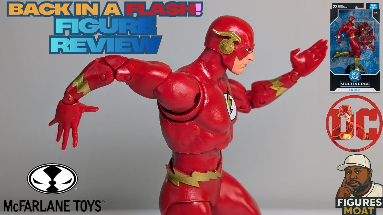 Wally West Will Be Back In A FLASH McFarlane Toys JLA The Flash Review