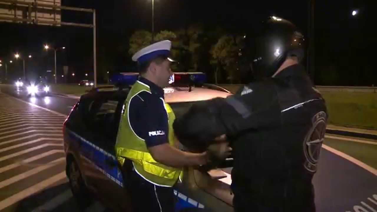Skandaliczne zachowanie kierowców podczas kontroli - Na Drogach