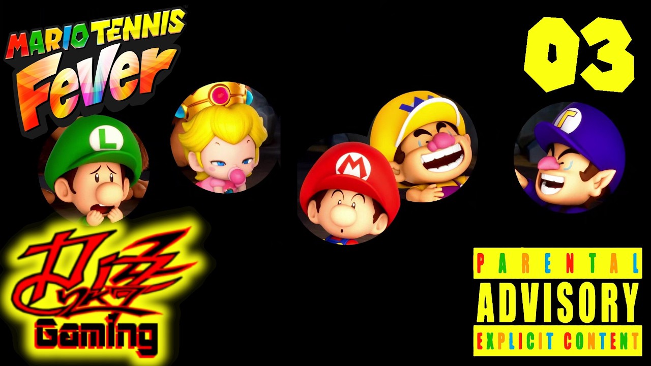Mario Tennis Fever - Ep. 03: Rank E / Dizz2K7 Gaming