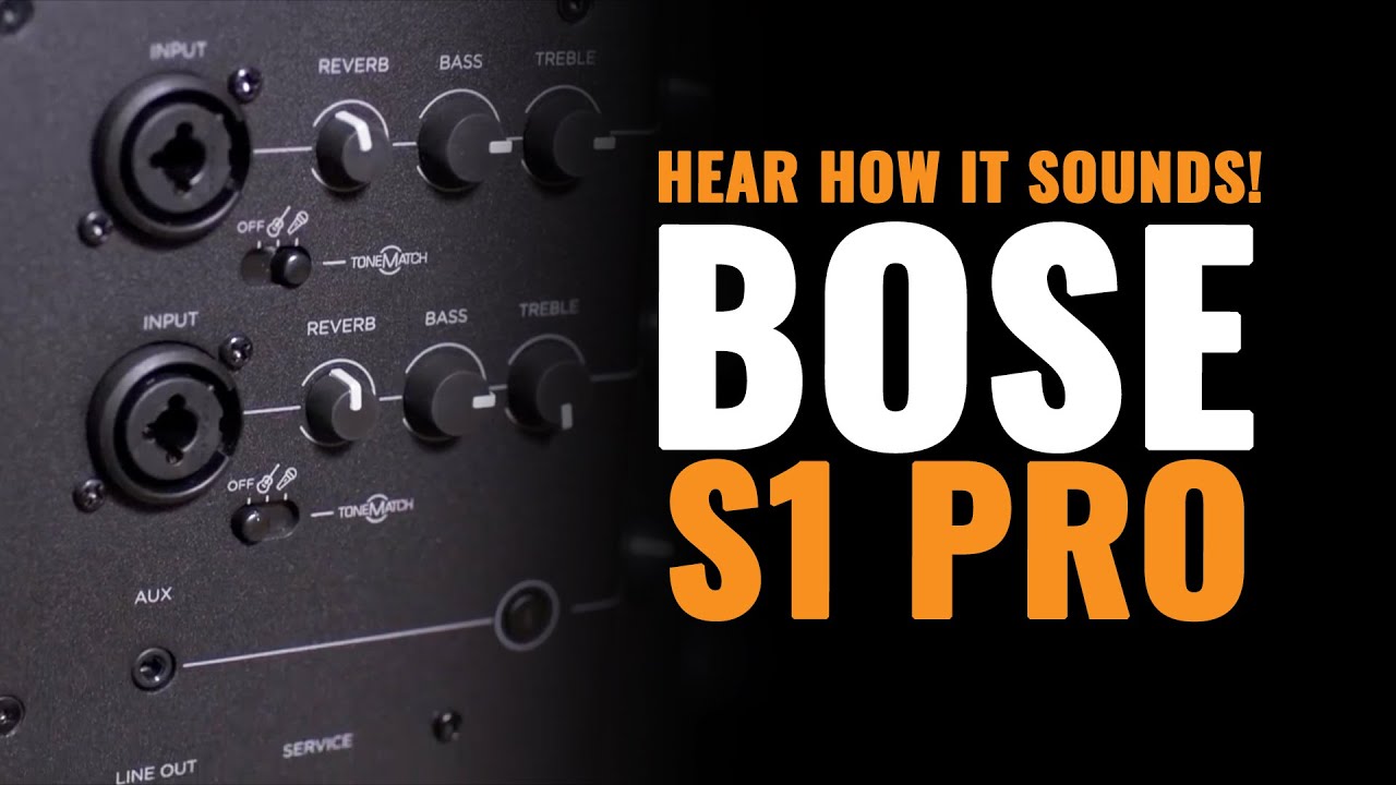 Bose S1 Pro Multi Position PA System | CME Gear Demo