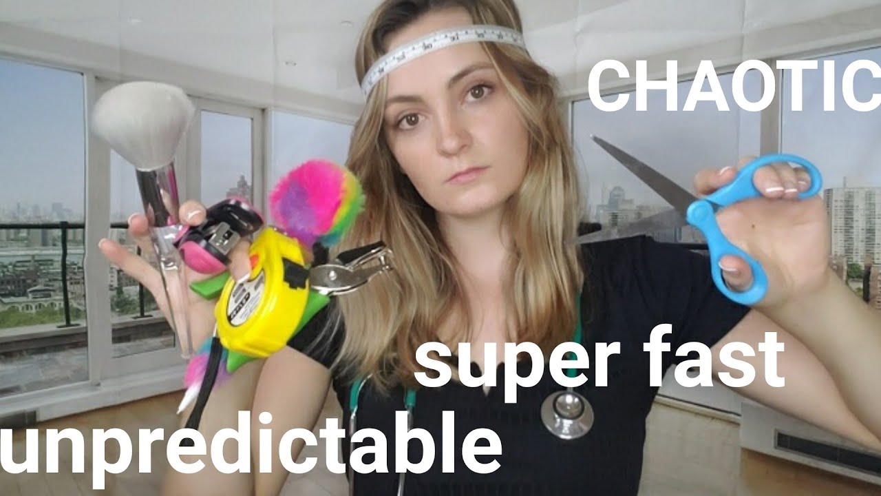 ASMR FASTEST FOLLOW MY INSTRUCTIONS FOR SLEEP (UNPREDICTABLE AND CHAOTIC)