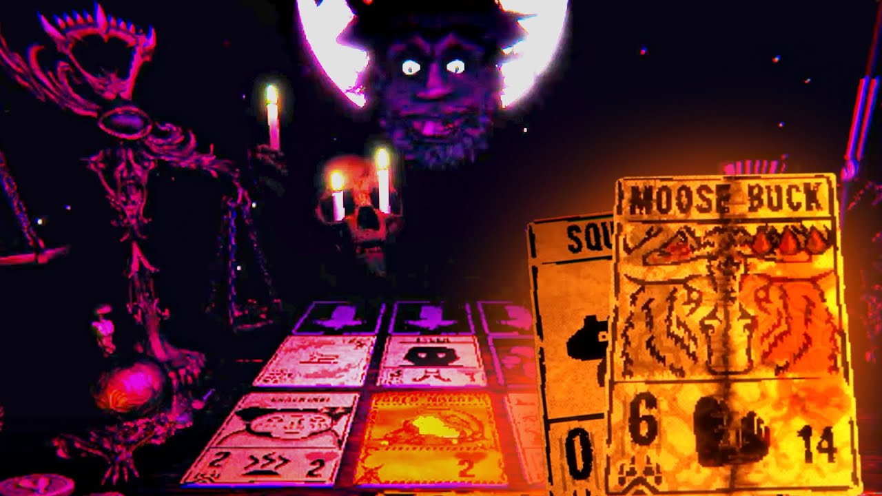 Tremble Before The Might Of THE MOON! - Inscryption