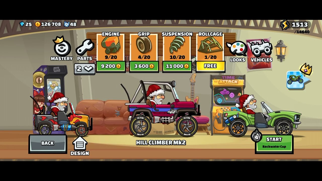 I play in climbing racing 2 just 4 fun
