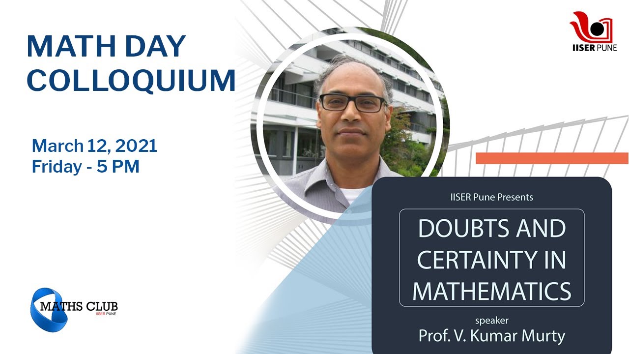 Doubt and certainty in mathematics | Math Day 2021