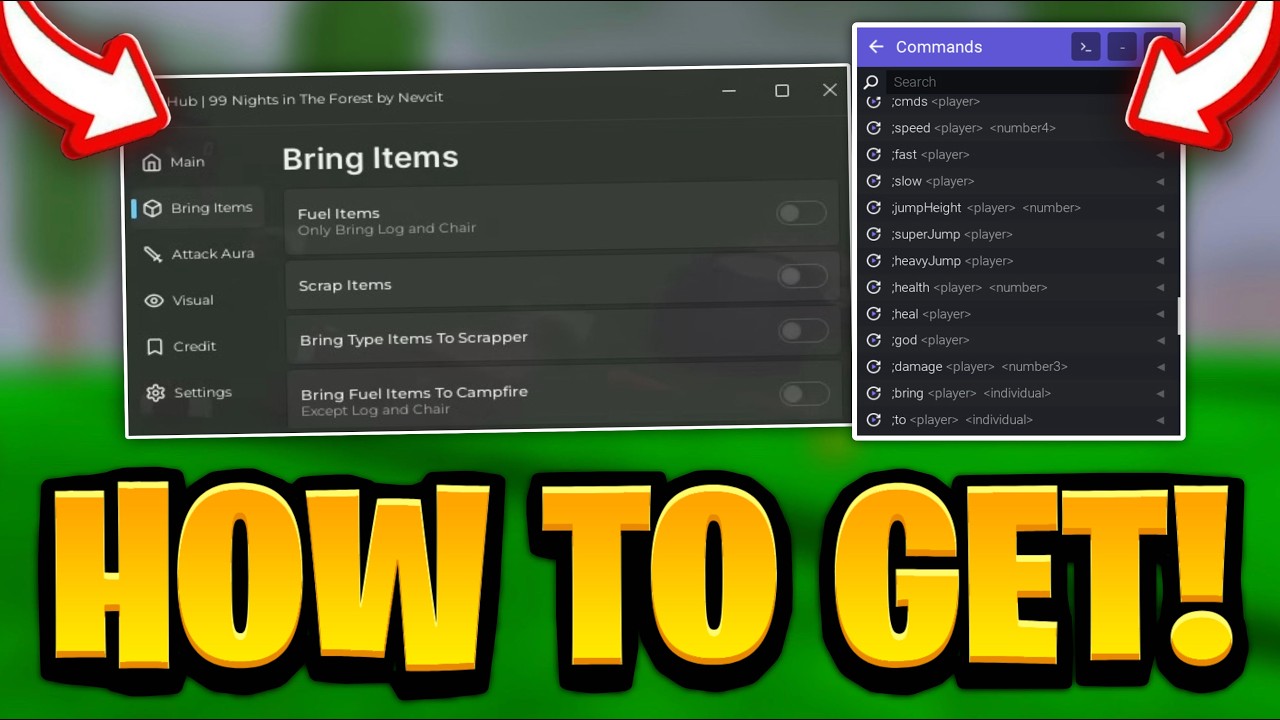 *NEW* How To GET ADMIN COMMANDS (FREE) GLITCH In 99 Nights In The Forest! | Roblox