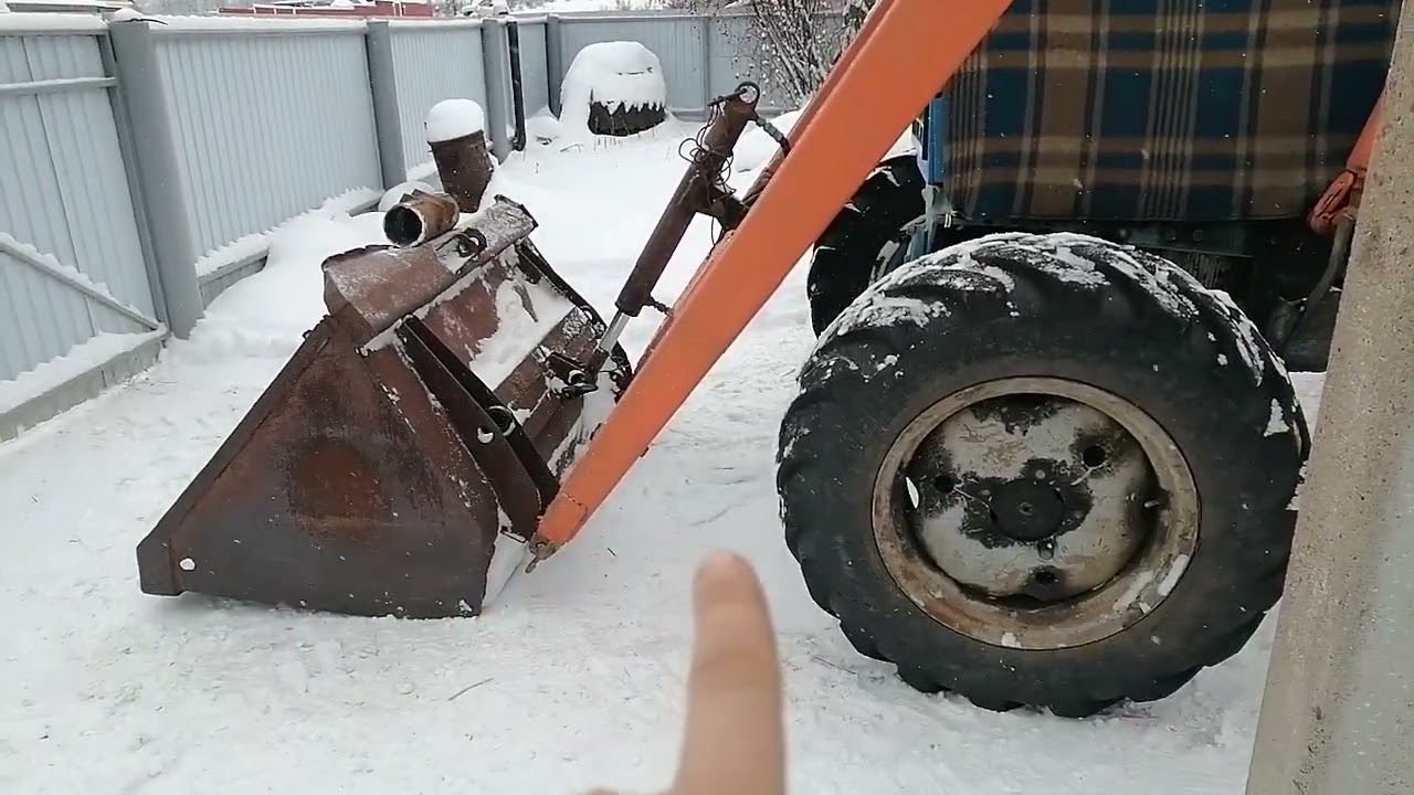 Обзор Стогомета с самодельной рамой крепления стрелы.