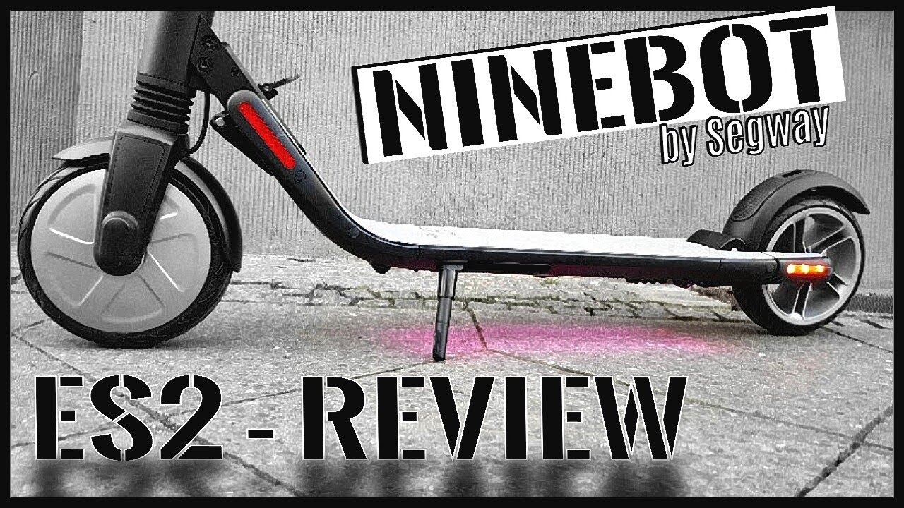 NINEBOT ES2 & kein Xiaomi M365 , Segway Scooter Unboxing, Review, Tutorial, Test (DEU-GER)