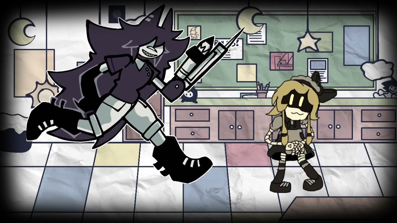 black imposter's danger but its an ai cover of Miss circle (me) vs Cyn