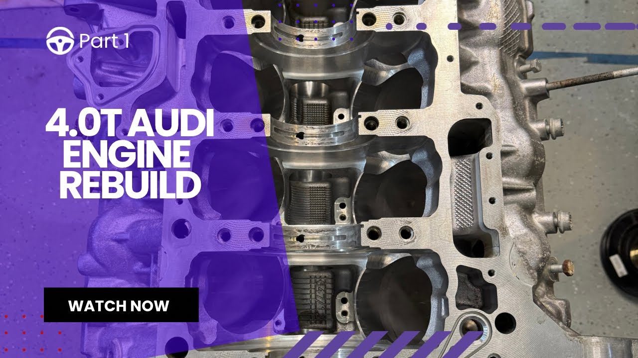 2013 Audi S8 4.0T Full V8 Engine Rebuild PT.1