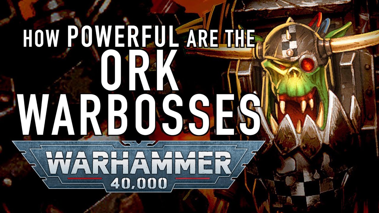 40 Facts and Lore on the Ork Warbosses in Warhammer 40K
