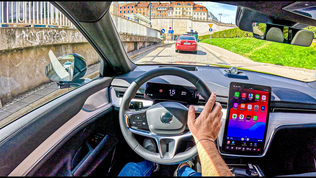 NEW Volvo EX90 2025 (517 hp) | POV Test Drive 