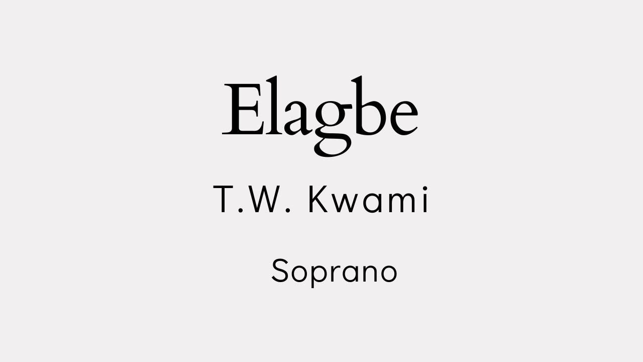 Elagbe Soprano
