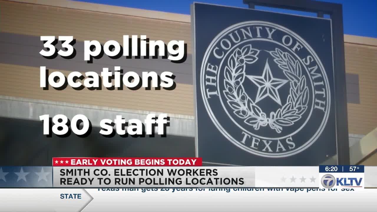 Smith County prepares for early voting ahead of primary elections