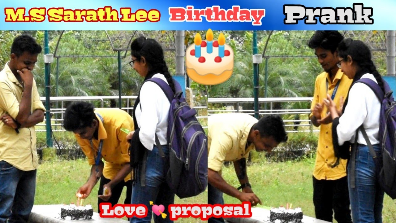 ms sarath lee birthday prank | tamil prank | nagai 360*