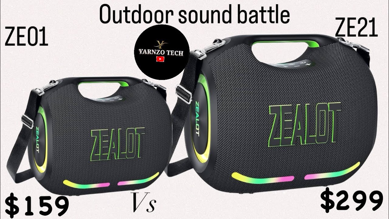 Outdoor sound battle between zealot ze01 and zealot ze21