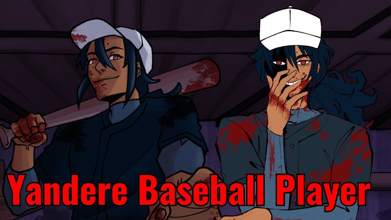 My Yandere Baseball Player Will Protect Me With His Bat! First Base | All Endings