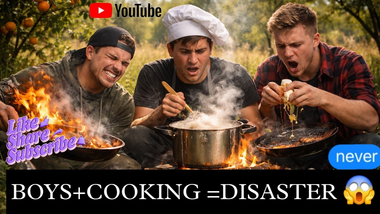 When Boys Try Cooking in Kheet | Full Comedy Disaster 😂🔥