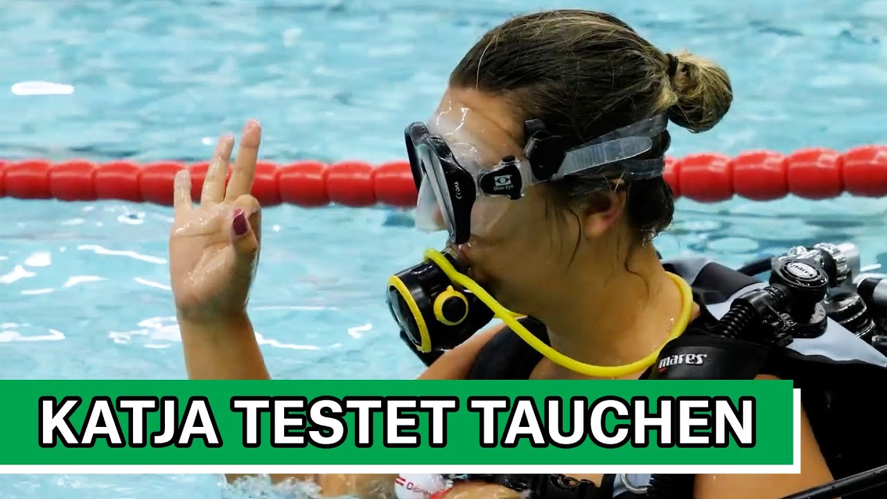 Katja lernt beim TC Sepia das Tauchen | Vest24.TV