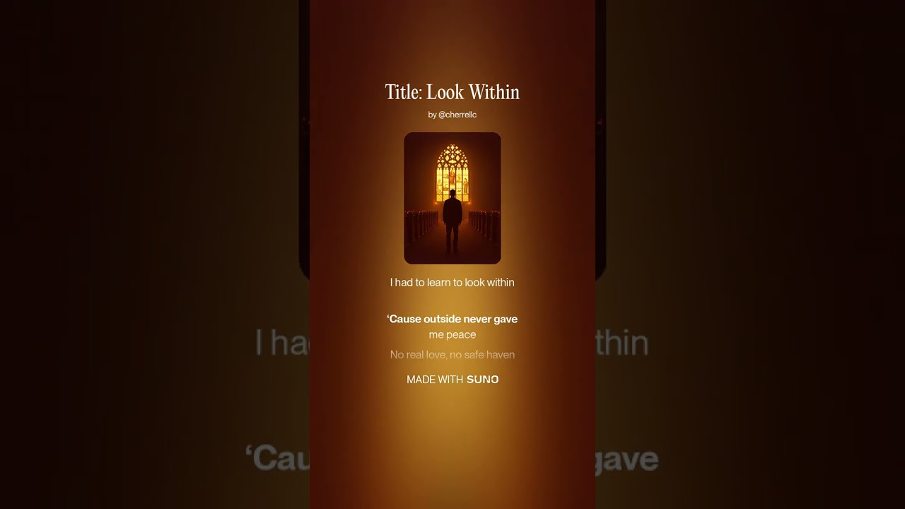 Look Within #viralmusic #god #faith #love 