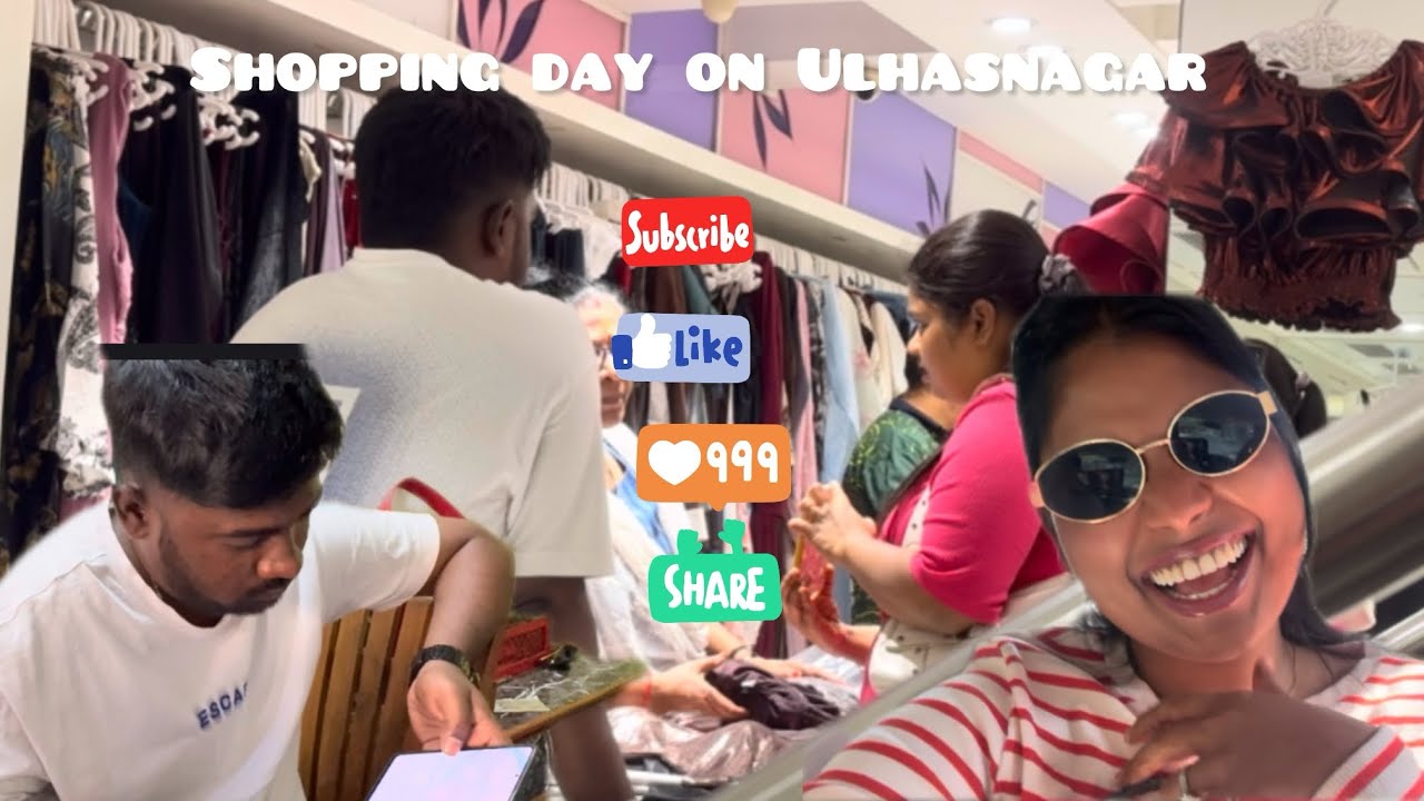 ULHASNAGAR SHOPPING DAY ❤️🥀| daily vlog ✨🙂