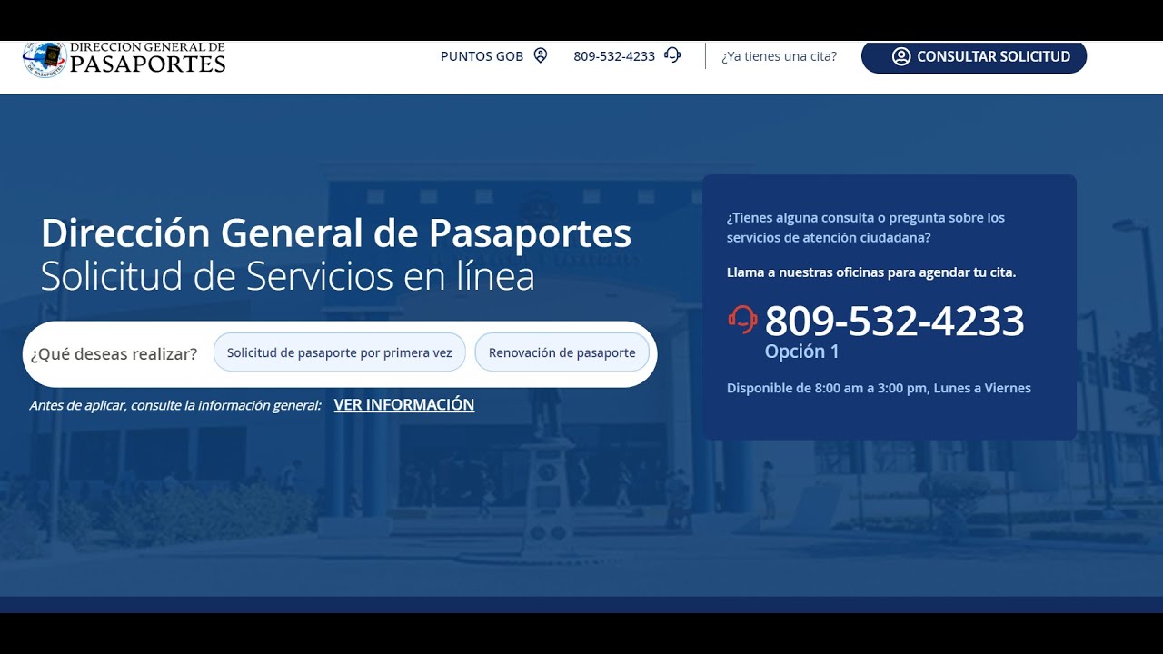 Cómo solicitar y renovar de manera online el pasaporte Dominicano