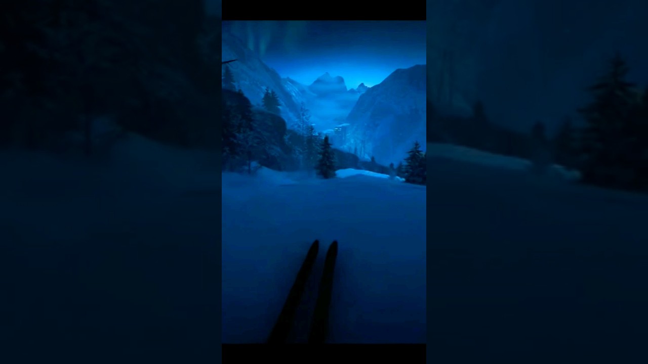 Most realistic skiing game #gameplay