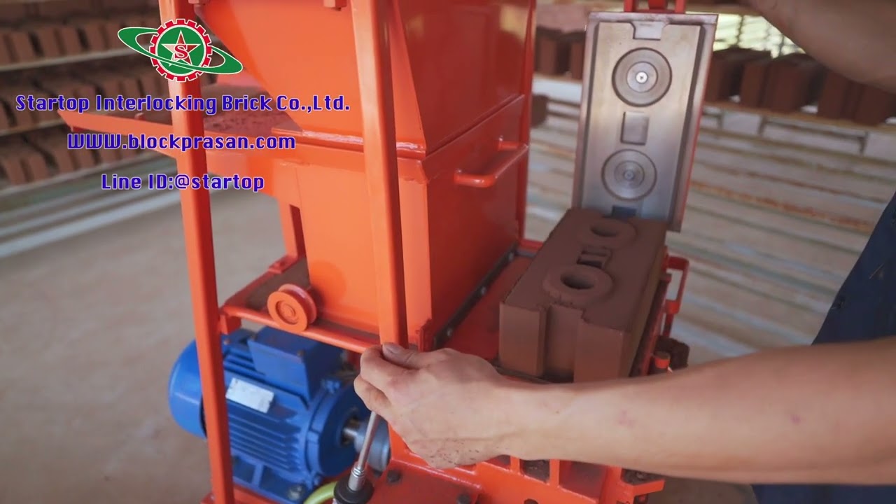 Model 25S1U Hydraulic press machine/Startop Interlocking Brick/Interlocking brick making machine