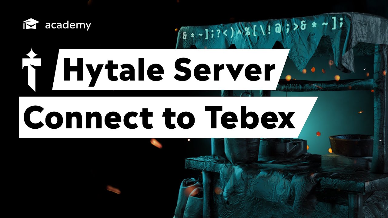 Hytale: Настройка сервера и подключение к Tebex (руководство по Tebex)