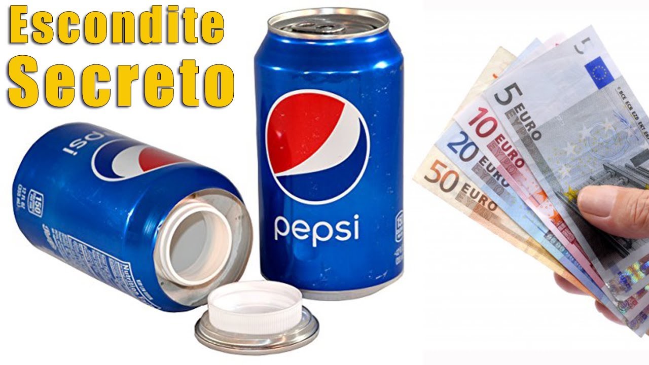 Cómo Hacer un Escondite Secreto en Casa Con Una Lata de Coca Cola