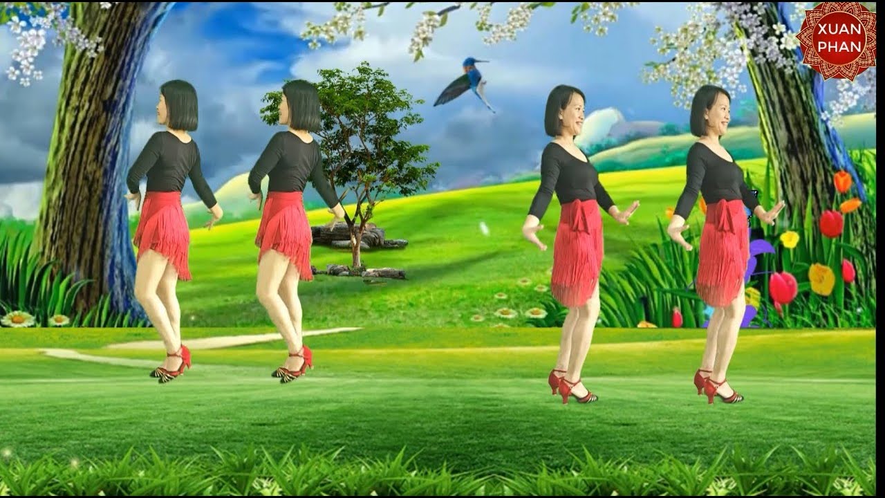 🍁NGÕ VẮNG XÔN XAO // HAI HƯỚNG  ( BIÊN ĐẠO MỚI -72 bước - NHẸ NHÀNG)🍁 . HƯỚNG DẪN BẤM 🔽.