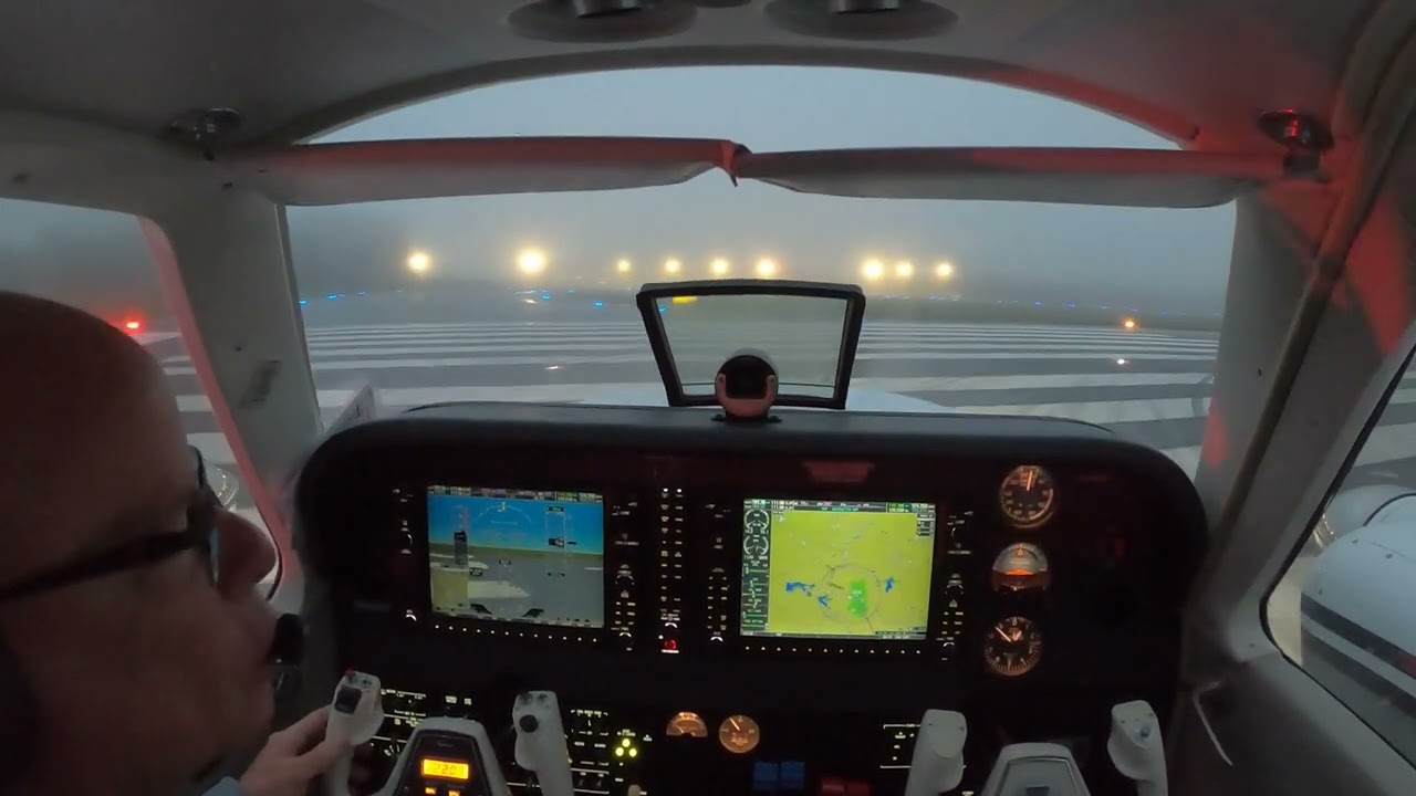 Очень низкий IFR-вылет в Бароне