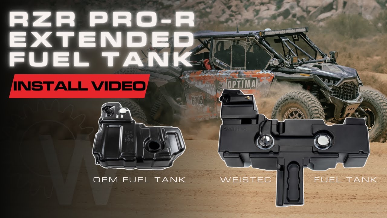 Как установить увеличенный топливный бак Weistec для Polaris RZR Pro R | Модернизация топливного ...