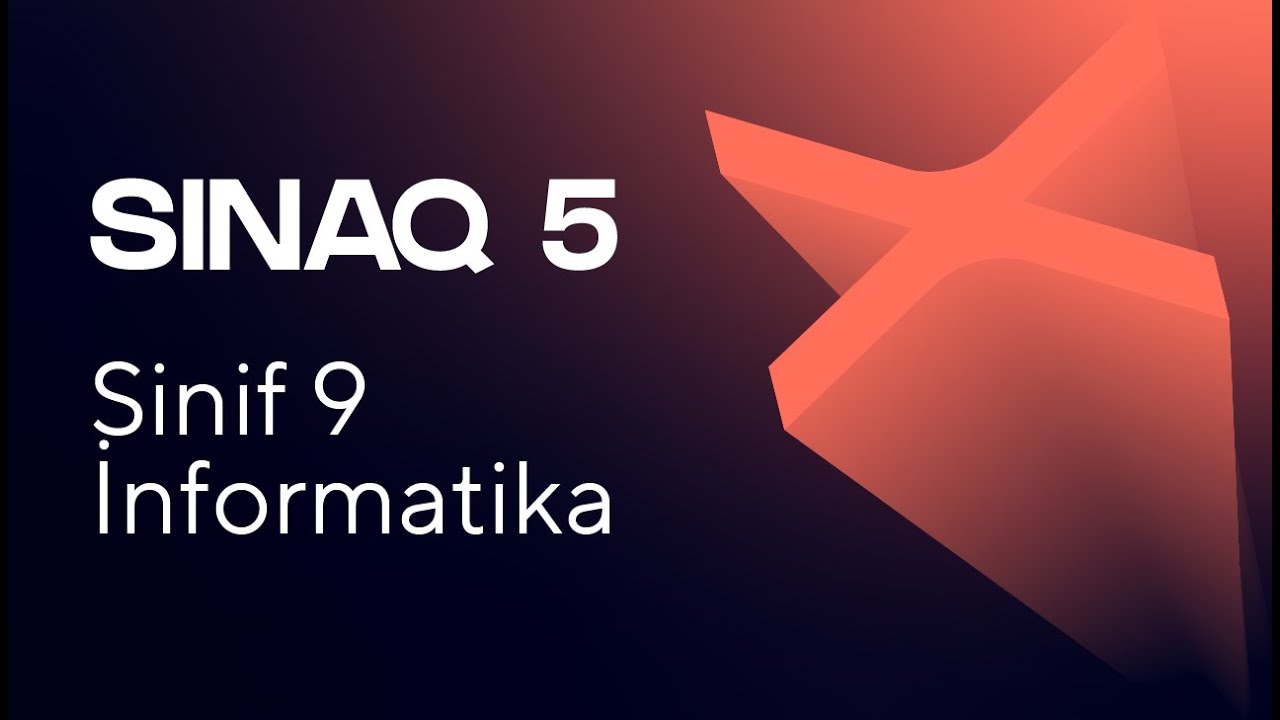 İnformatika 9-cu sinif   Güvən Sınaq 5   Qrup fənləri üzrə