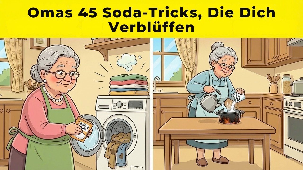 Omas 45 Soda Tricks, Die Dich Verblüffen Und Deinen Alltag Erleichtern Werden!