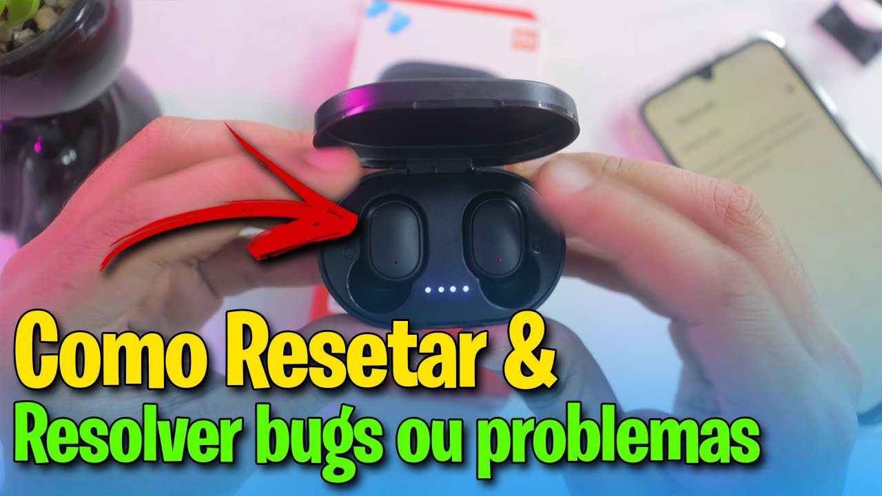 ✅Como RESETAR FONE BLUETOOTH REDMI AIRDOTS e RESOLVER PROBLEMAS ou BUGS