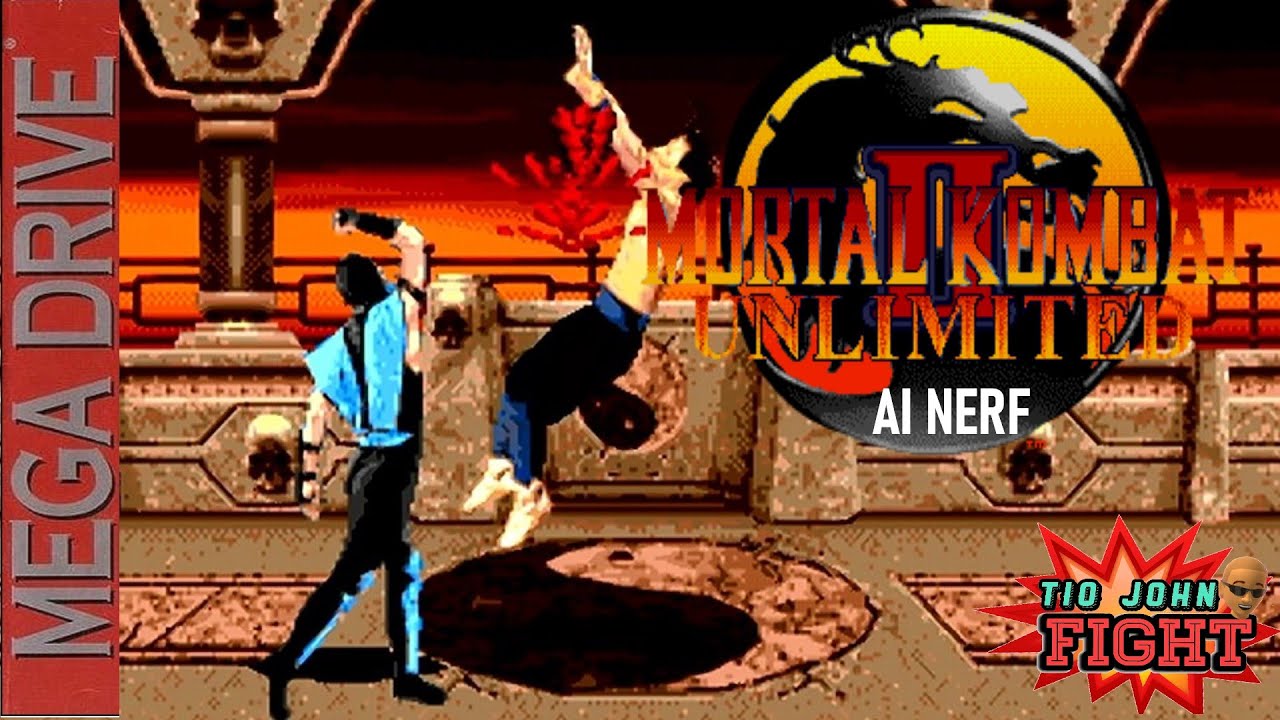 MK II UNLIMITED (A.I. NERF), UMA VERSÃO BEM  MAIS JUSTA... (Tio John Fight) EP.261