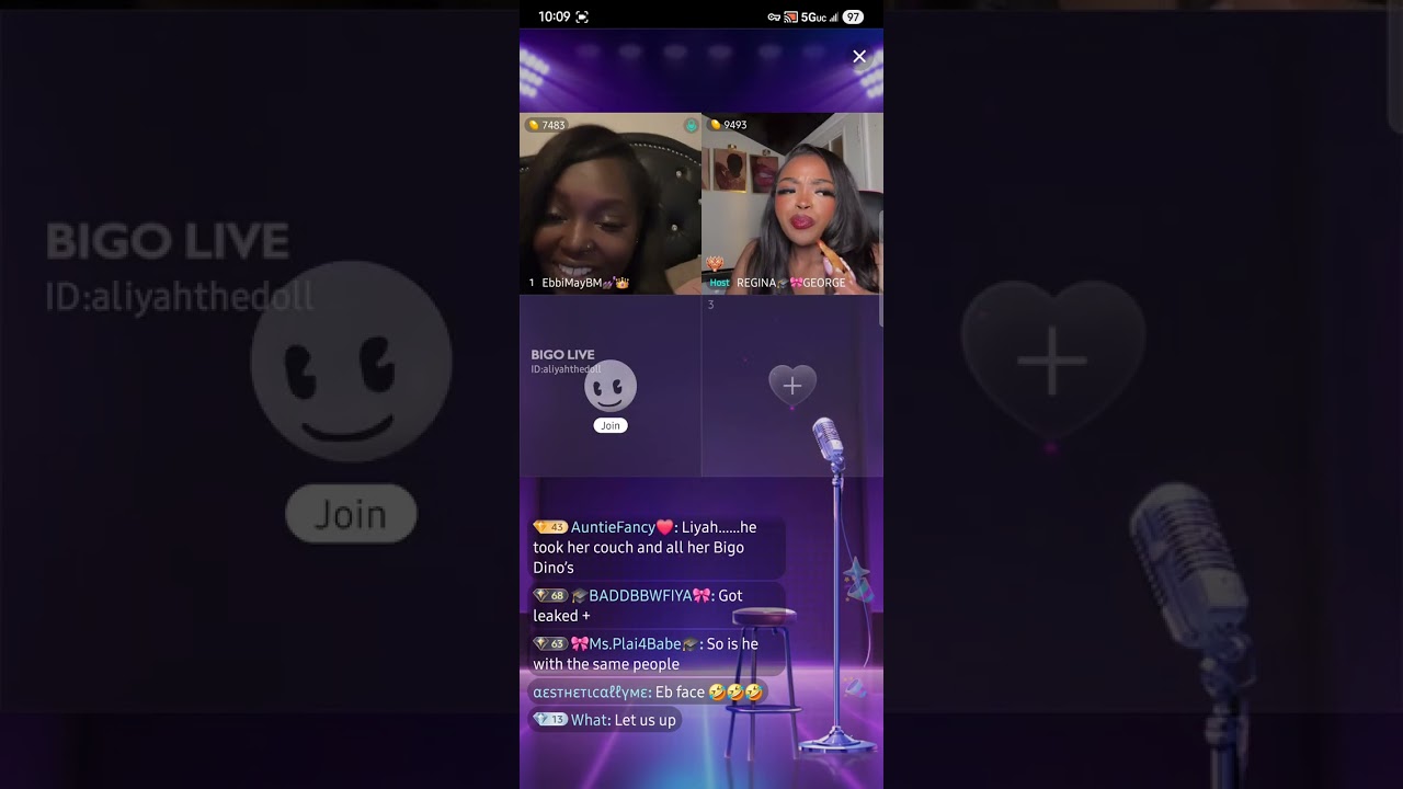 PINK TABLE TALK WITH #LIYAHDADOLL #EBBIMAY TOPIC ON LATENIGHT OUT SMILEY 🏠