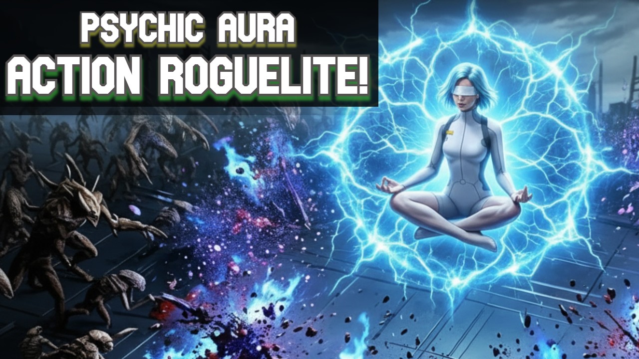 DESTROYING Aliens with a POWERFUL Aura in this Survival Roguelite!