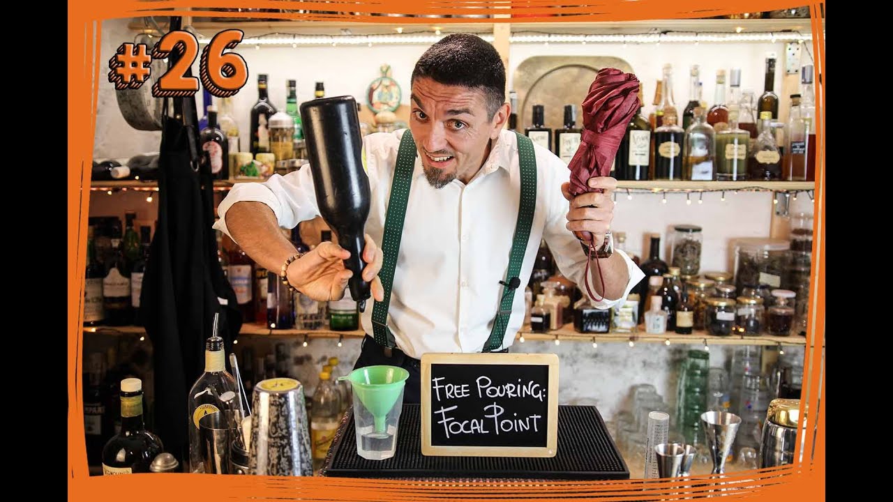 #26 ABC del Bartender - Come versare in FREE POURING con il FOCAL POINT per un VERSAGGIO PERFETTO!