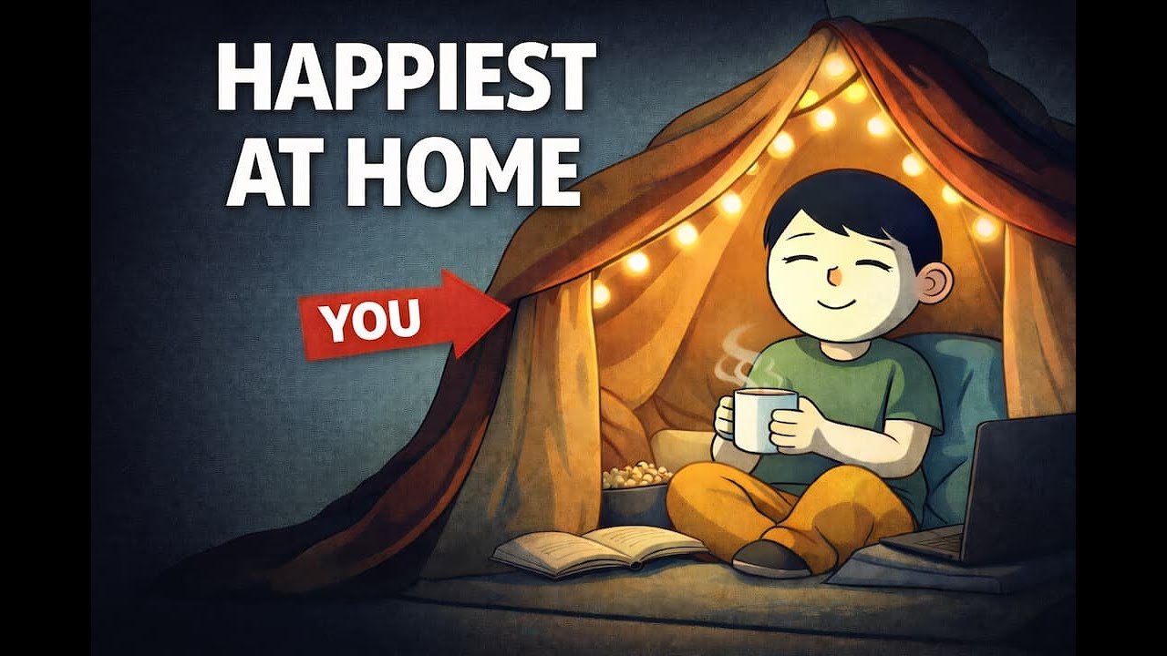 Why Staying Home Feels Better Than Being Around People
