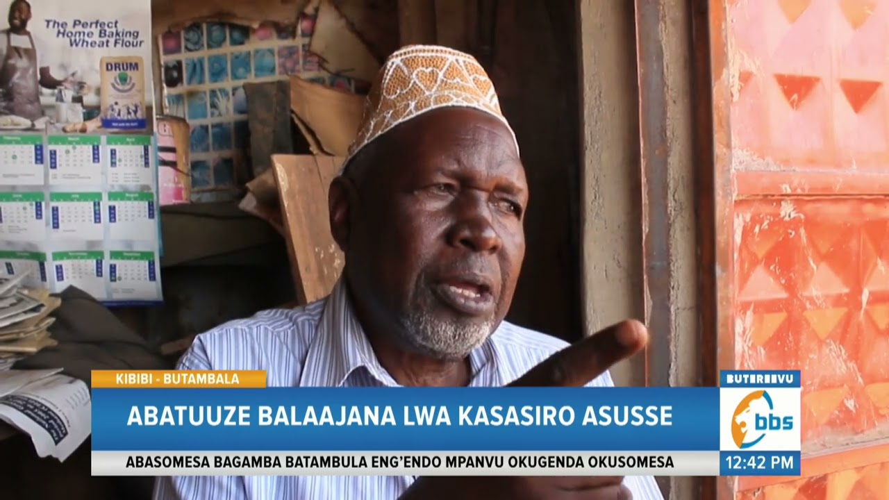 Abatuuze e Kibibi mu Butambala Balaajana lwa Kasasiro Asusse