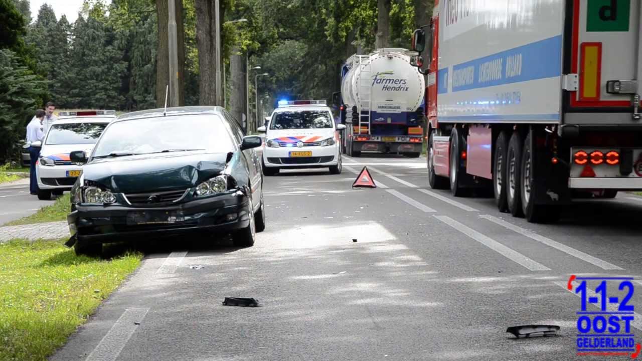 Ravage en files na ongeval op N348 bij Eefde