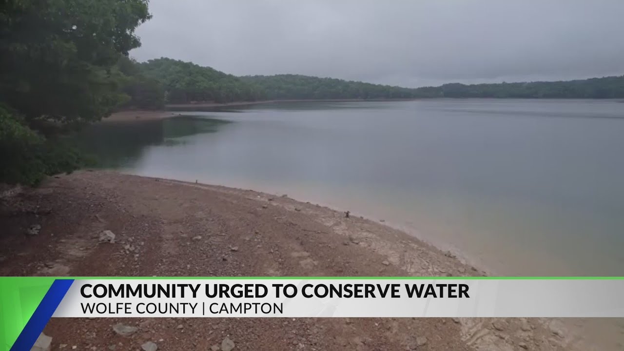 Campton city leaders urge water saving to avert drought threat