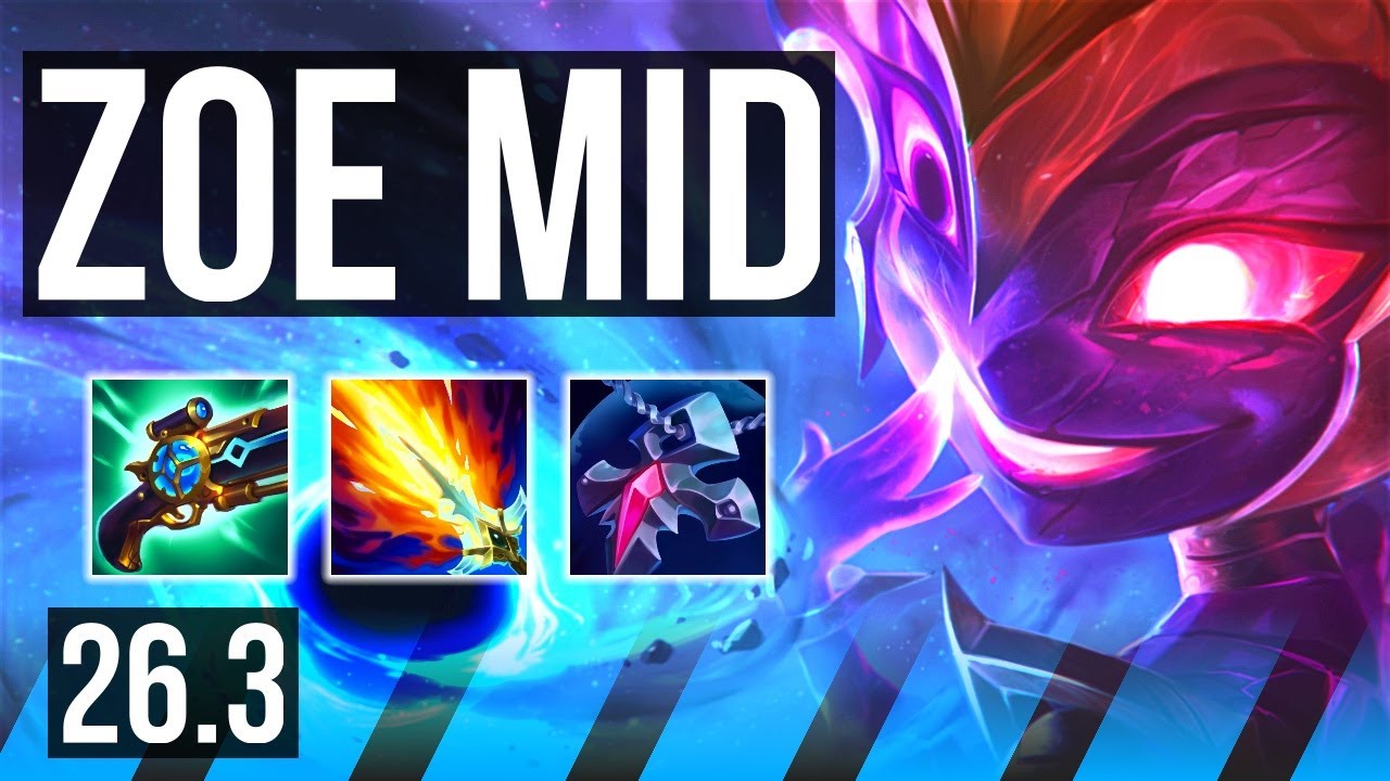 ZOE vs MALPHITE (MID) | EUNE Grandmaster | 26.3